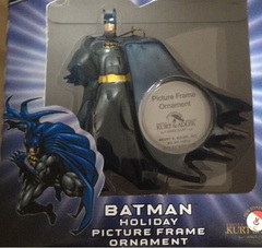 DC Comics Batman Holiday Picture Frame Ornament by Kurt S. Adler (carded)